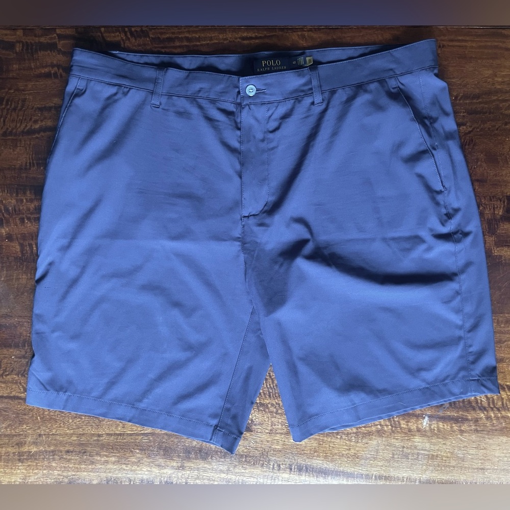Polo by Ralph Lauren Men's Size 40 Navy Blue 9 Inch Inseam Chino Shorts